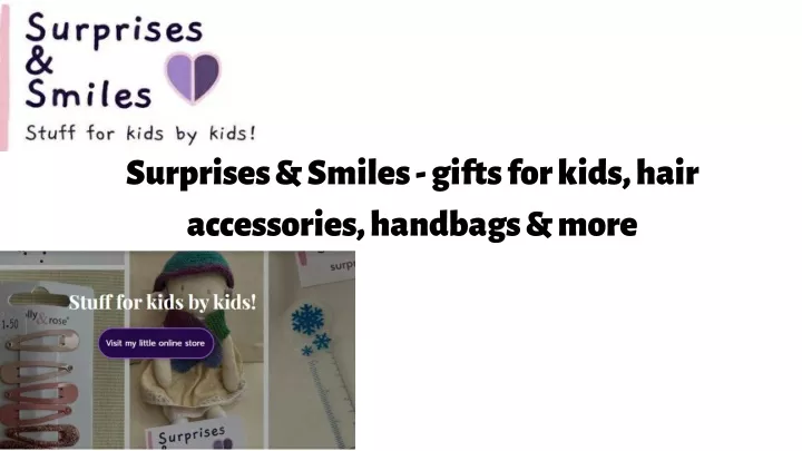 surprises smiles gifts for kids hair accessories