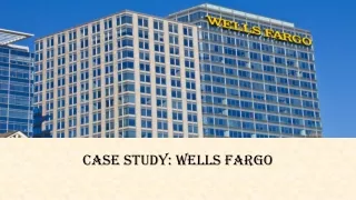Wells Fargo Case Study - Myassignmenthelp.com