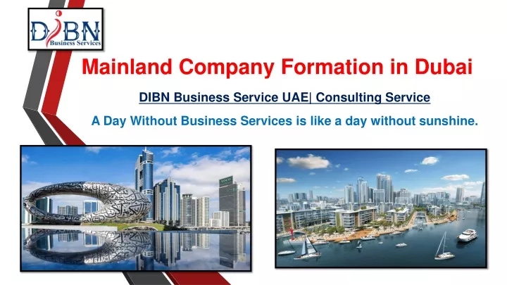 mainland company formation in dubai