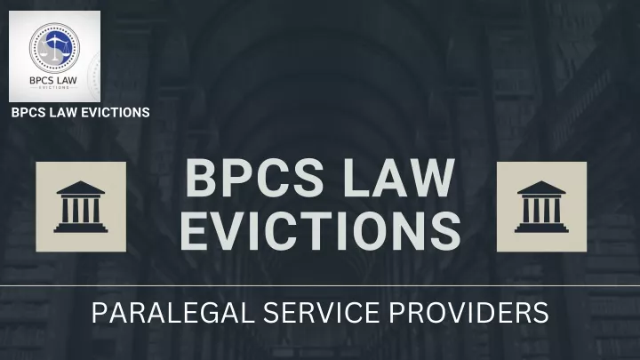bpcs law evictions