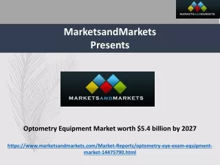 Optometry Equipment Market: Unlocking Latest Trends and Industry Insights