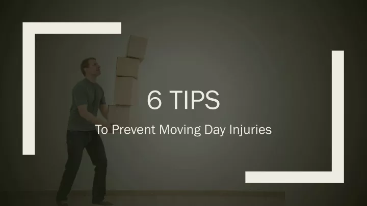 6 tips