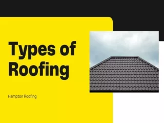 Types of Roofing