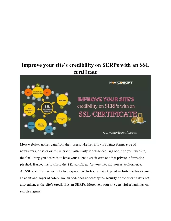 improve your site s credibility on serps with