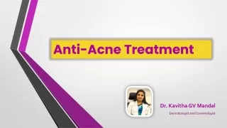 Anti-Acne Treatment |Best Skin Care Centre in Sarjapur Road | sktruderma
