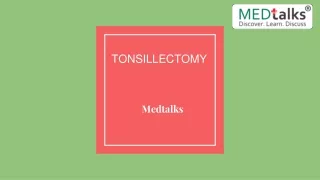 TONSILLECTOMY