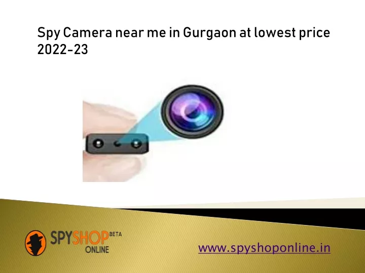spy camera near me in gurgaon at lowest price