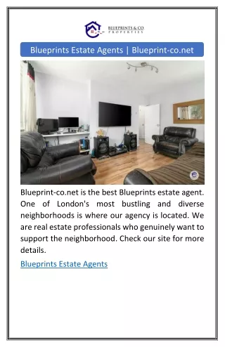 blueprints estate agents blueprint co net