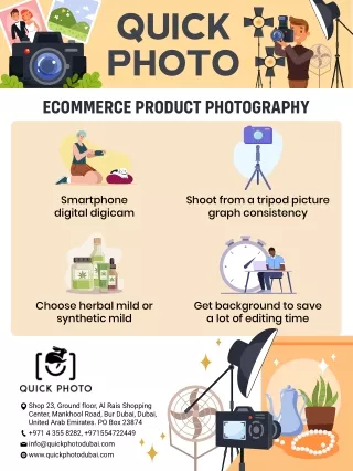 Ecommerce Product Photography