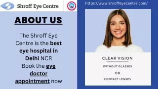 Shroff Eye Centre - Best Eye Hospital in India, Delhi NCR