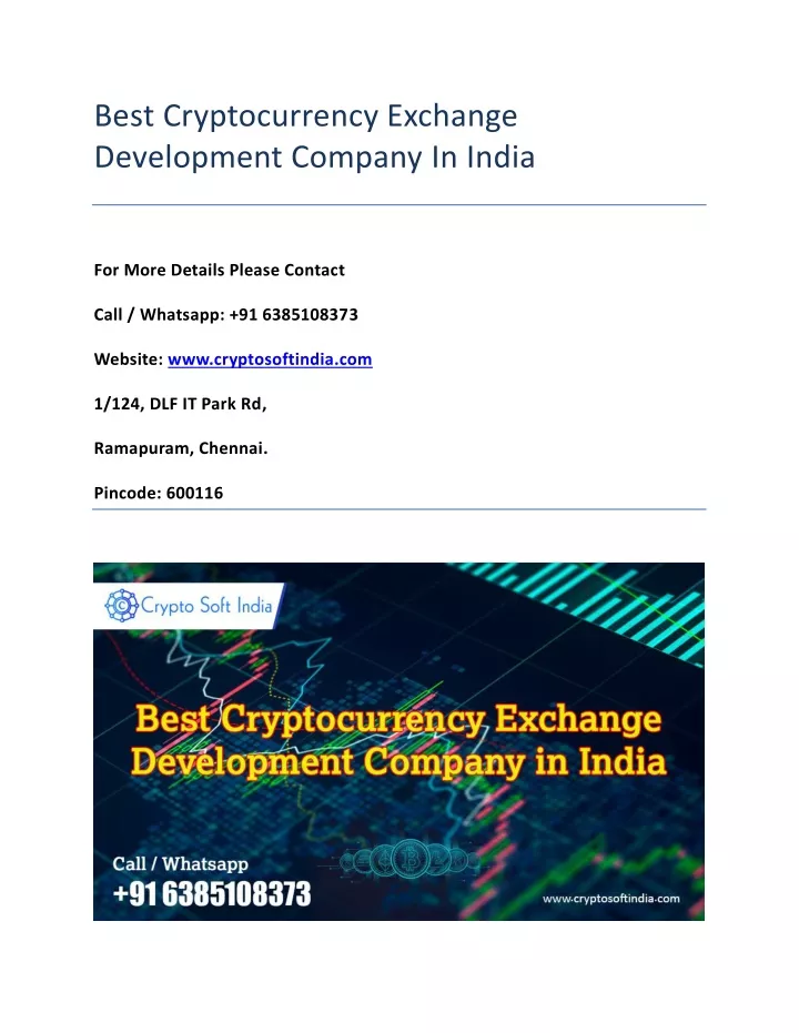 best cryptocurrency exchange development company