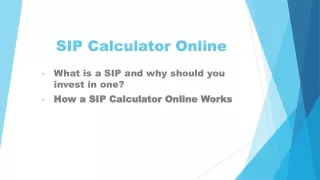 sip c alculator o nline