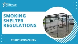 Smoking Shelter Regulations UK | Tamstar
