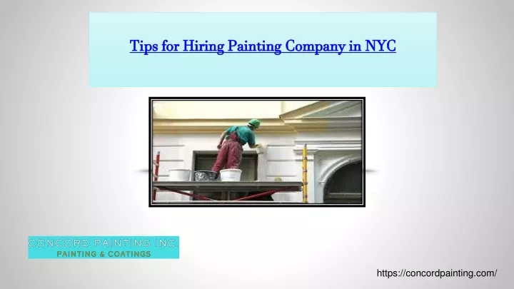 tips for hiring painting company in nyc