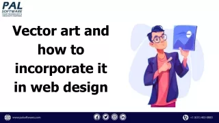 vector art and how to incorporate it in web design