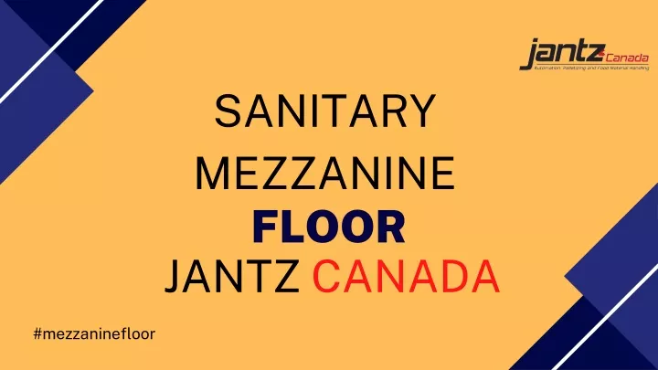 sanitary mezzanine floor