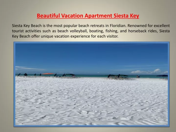 beautiful vacation apartment siesta key