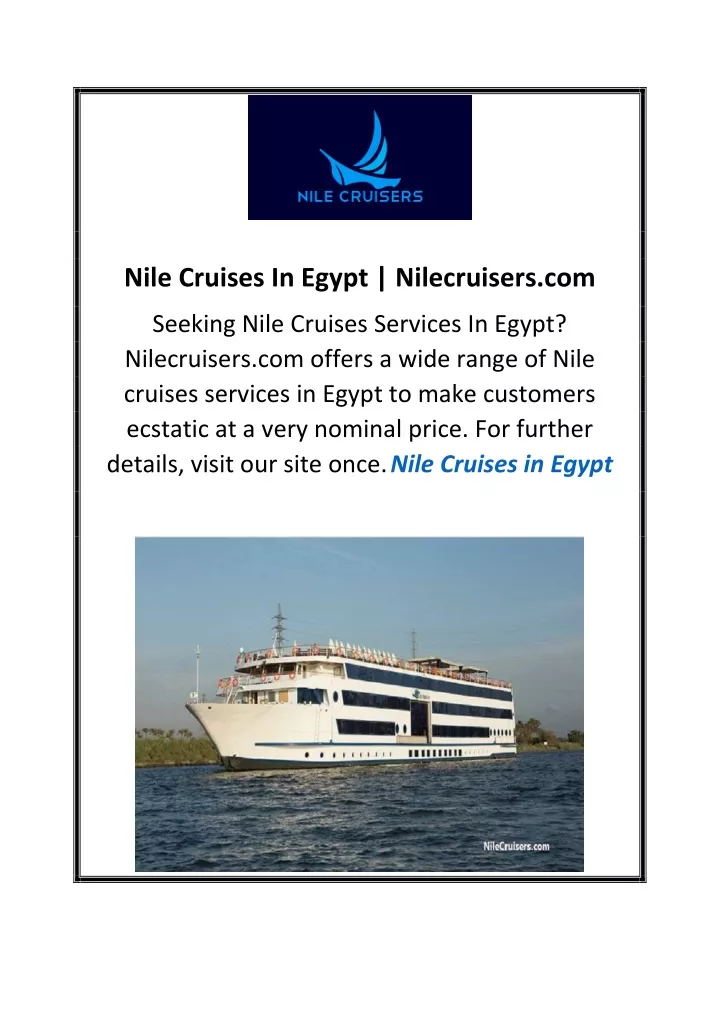 nile cruises in egypt nilecruisers com