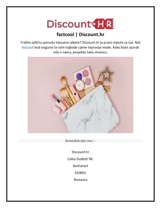 factcool  Discount.hr