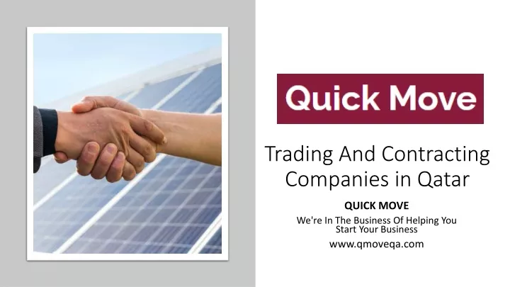 trading and contracting companies in qatar