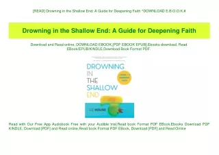 [READ] Drowning in the Shallow End A Guide for Deepening Faith ^DOWNLOAD E.B.O.O.K.#