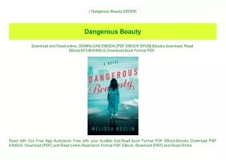 ^DOWNLOAD-PDF) Dangerous Beauty EBOOK