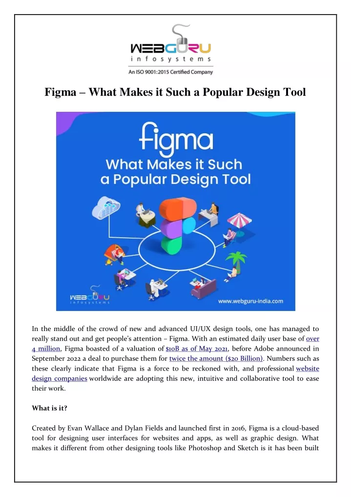 figma what makes it such a popular design tool