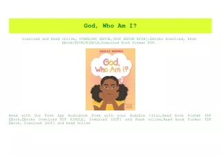 PDF) God  Who Am I (READ PDF EBOOK)