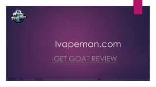 Iget Goat Review | Ivapeman.com