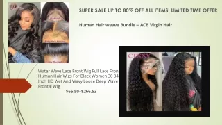 Human Hair weave Bundle – ACB Virgin Hair