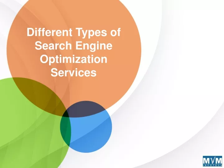 different types of search engine optimization