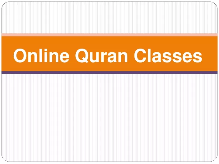 online quran classes