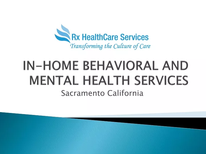 in home behavioral and mental health services