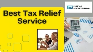 Best Tax Relief Service