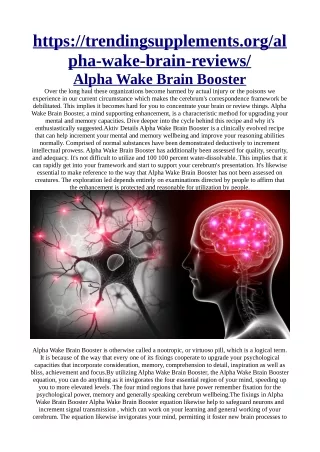 https://trendingsupplements.org/alpha-wake-brain-reviews/