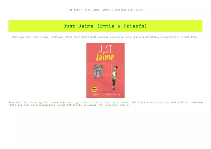 pdf free just jaime emmie friends best ebook