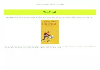 [DOWNLOAD IN @PDF] The Incal Full Pages