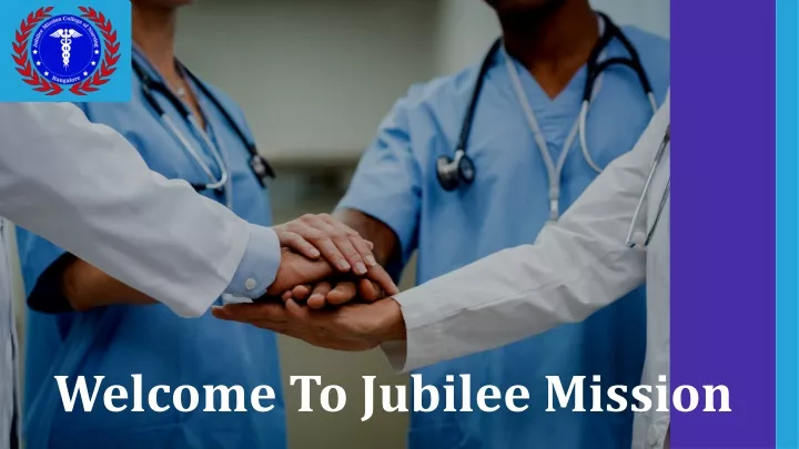 welcome to jubilee mission