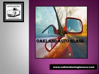Oakland Windshield Replacement
