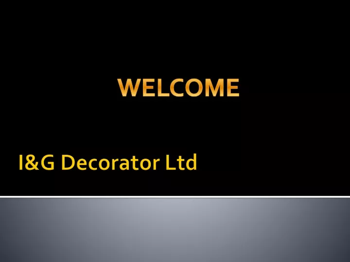 i g decorator ltd