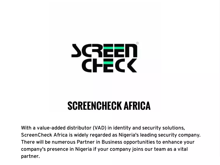 screencheck africa