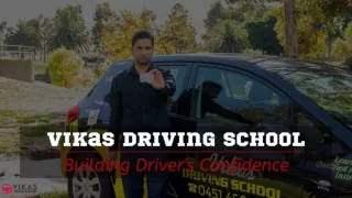 VIC Road Test Booking - Vikas Driving School