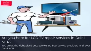 are you here for lcd tv repair services in delhi