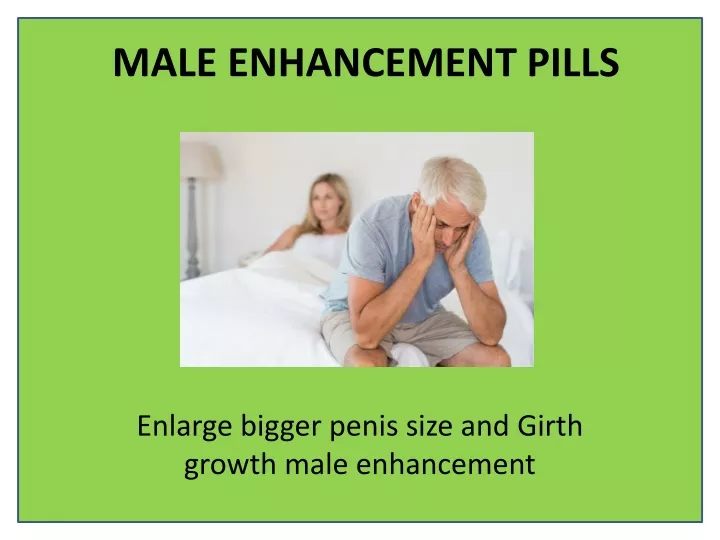 male enhancement pills