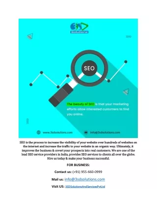 seo is the process to increase the visibility