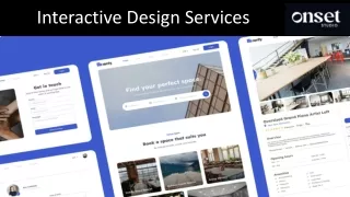 interactive design services