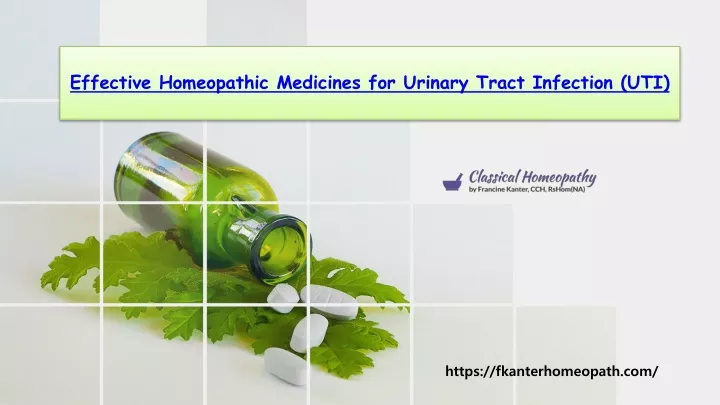 effective homeopathic medicines for urinary tract
