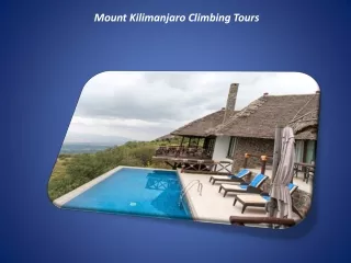 Mount Kilimanjaro Climbing Tours