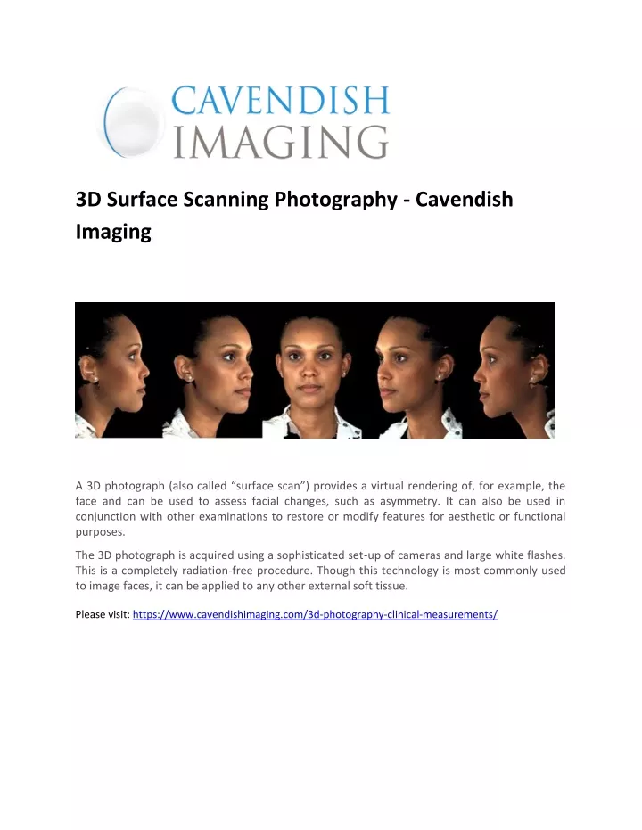 3d surface scanning photography cavendish imaging