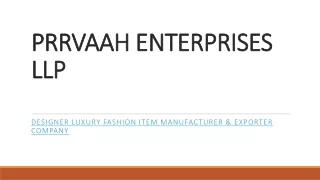 Top Designer Luxury Fashion Item Manufacturer & Exporter Company - Nov